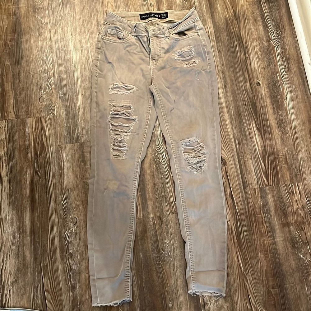 Vanilla star mid rise skinny